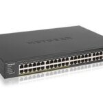 Netgear GS348PP-100AJS 48-Port Gigabit Ethernet Unmanaged Switch w/ 24-Port PoE+ (GS348PP-100AJS)
