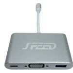 SPEED USB TYPE-C – DSUB/USB/PD Adapter (CAB-USBC-HUB/DUP)