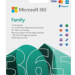 MS 365 Family 6 Users 1 Year (6GQ-01895)