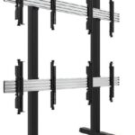 Atdec 2×2 freestanding floor mount. Max load/display: 50kg. Universal VESA (ADBS-2X2-17MFB)