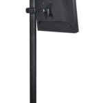 Atdec Spacedec Display Donut Pole 750mm Black – Single monitor or POS display mount – includes one QuickShift Donut (SD-DP-750)