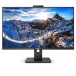 Philips 326P1H 32″ 16:9, QHD 2560×1440 IPS Business Monitor, HDMI, DP, 100W USB-C/PD, Docking, RJ45,USBHub, SPEAKERS, 5MP Webcam, DP Out, 4YR Warranty (326P1H)