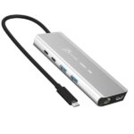 J5create JCD403 USB4 8K Multi-Port Hub Features a USB4 Controller – (USB-C to 8K HDMI, RJ45 2.5Gbe, USB-C, 2xUSB-A, 100W PD) Thunderbolt 3 /4 Compat (JCD403)