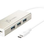 J5create JCH347 USB-C 3-port USB-A HUB with SD & Micro SD card reader (JCH347)