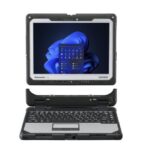Panasonic Toughbook CF-33 Mk2 i7-10810U, 16GB 2666Mhz, 512GB SSD Opal, 12″ Dual TS, Backlit KBD, Webcam, True Serial, W11P, 3YR Warranty (CF-33JFPFZAA)