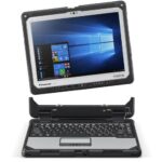 Panasonic Toughbook CF-33 Mk2 i7-10810U, 16GB 2666Mhz, 512GB SSD Opal,12″ 3cell x 2 battery, Emissive Backlit KBD, Webcam, True Serial, 3YR Warranty (CF-33JFPFZVA)