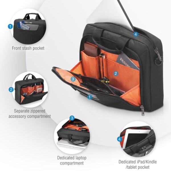 Ultrabook Laptop Bag Briefcase fits up to 11.6-Inch