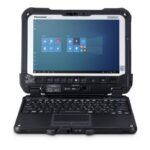 Panasonic Toughbook G2 w/ Keyboard, Mk1 i7-10810U,16GB, Quick Release 512GB SSD Opal, 10.1″ WUXGA, Large Battery, True Serial,DPT, Webcam, Win10P, 3YR (FZ-G2DBFDEKA)