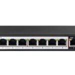 D-Link 10-Port Unmanaged PoE Switch with 8 PoE RJ45 and 2 Uplink Ports (DES-F1010P-E)