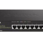 D-Link 8-Port Gigabit Smart Managed PoE Switch with 4 RJ45 and 4 PoE Ports (DGS-1100-08PLV2)