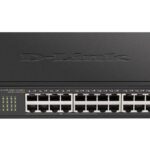 D-Link 24-Port Gigabit Smart Managed PoE Switch with 12 Mbps and 12 PoE Ports (DGS-1100-24PV2)