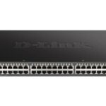 D-Link DGS-1250, 52-Port 10-Gigabit Smart Managed PoE Switch with 48 BASE-T PoE and 4 (10G) SFP+ Ports (DGS-1250-52XMP)