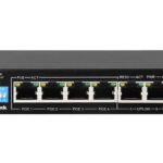 D-Link 6-Port Gigabit PoE Switch with 4 RJ45 PoE and 2 Uplink Ports (DGS-F1006P-E)
