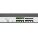 D-Link 18-Port Unmanaged PoE Switch with 16 RJ45 PoE and 2 Uplink Ports (DGS-F1018P-E)