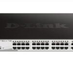 D-Link 28-Port Gigabit Smart Managed PoE Switch with 24 PoE and 4 GbE/SFP Combo Ports (DGS-1210-28MP)