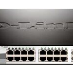 D-Link 28-Port Gigabit Smart Managed PoE Switch with 24 PoE and 4 RJ45/SFP Combo Ports (DGS-1210-28P)
