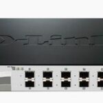 D-Link DXS-1210, 12-Port 10 Gigabit Ethernet Smart Managed Switch with 10 SFP+ and 2 BASE-T (100M/1G/2.5G/5G/10G)/ SFP+ Combo Ports (DXS-1210-12SC)