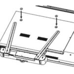 AVer VB342 TV mount and mounting screws (60U3210000AB)
