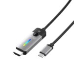 J5create JCC157 USB-C to HDMI 2.1 8K Cable (1.8m) –  Windows / macOS / Chrome OS Compatible – RGB light indicator for gaming setups (JCC157)