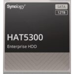 Synology -Enterprise Storage for Synology systems , 3.5″ SATA Hard drive, HAT5300 , 12TB, 5 yr Wty (HAT5300-12T)