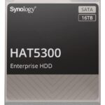 Synology -Enterprise Storage for Synology systems,3.5″ SATA Hard drive,HAT5300,16TB, 5 yr Wty (HAT5300-16T)