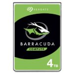 Seagate BarraCuda HDD 3.5″ Internal SATA 4TB Desktop HDD , 6GB/S SATA  2 Year Warranty Limited Time Offer (ST4000DM004)
