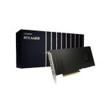 NVIDIA RTX A4000, 16GB, GDDR6 256-bit, 448GB/s, PCIe 4.0 x16, Single Slot, 4x DisplayPort 1.4a, 140W, Ampere, 3YR Warranty (900-5G190-2500-000)