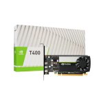 NVIDIA T400, 4GB, GDDR6 64-bit, 80GB/s, PCIe 3.0 x 16, Single Slot, 3x Mini DisplayPort 1.4, 30W, SFF, Turing, 3YR Warranty (900-5G172-2540-000)