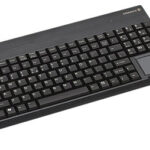 Cherry SPOS 14″ USB 104 Key Black Keyboard with Touchpad USB/Black (G86-62401EUADAA)