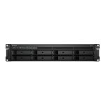 Synology RackStation RS1221RP+ 8-Bay 3.5″ Diskless 4xGbE NAS (2U Rack), AMD Ryzen Quad Core 2.2GHz, 4GB RAM, 2xUSB3, Ask for a Solutions Project Quote (RS1221RP+)