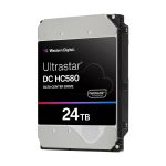 WD 24TB Ultrastar DC HC580 Enterprise 3.5″ Hard Drive, SATA, 7200RPM, 512MB Cache, CMR, 5yr Wty (0F62796)