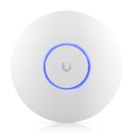 Ubiquiti U6-PLUS Wi-Fi 6 Plus Access Point, 574Mbps@2.4Ghz, 2.4Gbps@5Ghz, PoE Powered, No Injector Included (U6+)