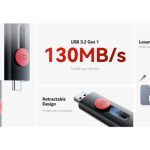 Lexar JumpDrive D300 OTG USB 3.1 USB Type-C and USB Type-A 128GB ,  5 year Warranty. (LJDD300128G-BNBNG)