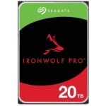 Seagate IronWolf Pro, NAS, 3.5″ HDD, 20TB, SATA 6Gb/s, 7200RPM, 256MB Cache, 5 Years (ST20000NT001)