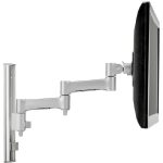 Atdec AWMS-DW6 Spring-assisted single display wall mount White (AWMS-DW6-W)