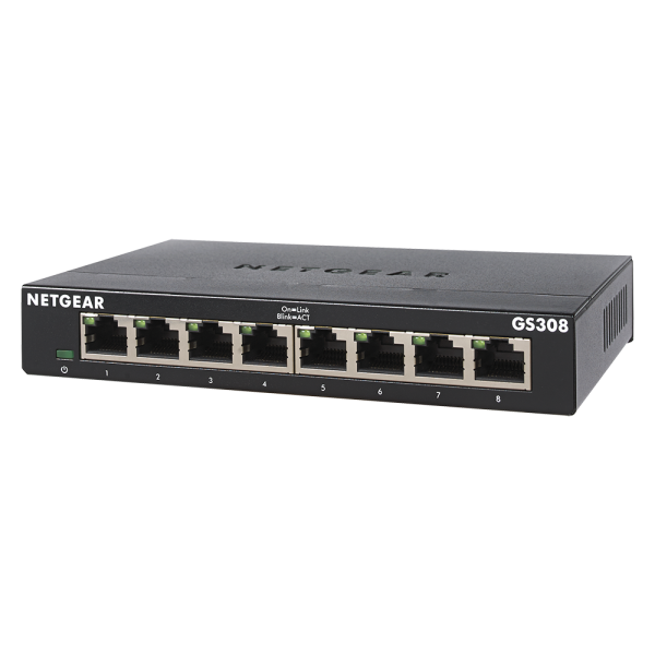 Netgear 8 Port SOHO Gigabit Switch (GS308-300AUS) - Image 4