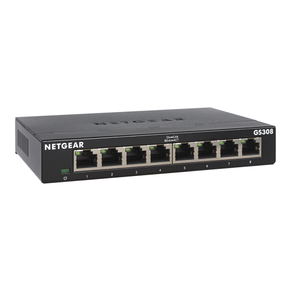 Netgear 8 Port SOHO Gigabit Switch (GS308-300AUS) - Image 5
