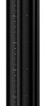 Atdec 750mm Tall Post With Guide Marks Black (AWM-P75G-B)