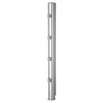 Atdec 750mm Tall Post With Guide Marks Silver (AWM-P75G-S)