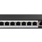 D-Link 10-Port Unmanaged PoE Switch with 8 PoE RJ45 and 2 Uplink Ports (DES-F1010P-E)