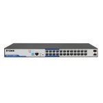 D-Link DGS-F1210, 26-Port Gigabit Smart Managed PoE+ Switch with 24 PoE RJ45 and 2 SFP Ports, 380W (DGS-F1210-26MPS-E)