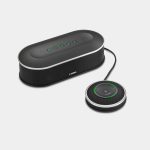 Yamaha YVC1000 Unified Communications Microphone & Speaker System, USB and Bluetooth Speakerphone for Large Meeting Rooms – Black (RY-YVC1000)