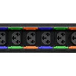 Vertiv Geist F0144849 Basic 1U PDU, 16A, 230V, 1U, 12x Locking IEC C13/C19 Combination outlets, 3m C20 cable (F0144849)