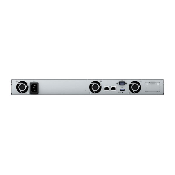 Synology RackStation RS422+ 4-Bay 3.5" Diskless 2xGbE NAS (1U Rack) , AMD Ryzen R1600 dual-core, 2GB RAM, 1x USB3.2, (not scalable) (RS422+) - Image 4