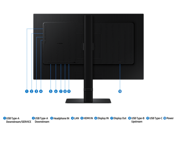 Samsung 27"QHD IPS 100Hz Black (LS27D604UAEXXY) - Image 6