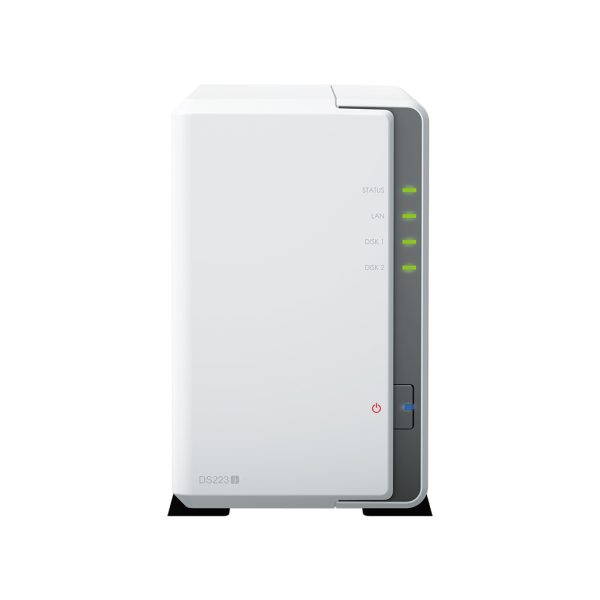 Synology DiskStation DS223J 2 Bay 3.5" TWR NAS Drive (DS223j) - Image 2