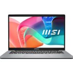 MSI 9S7-14S113-079 Modern 14 F1M -Intel i7-150U / 16GB 3200MHz / 1TB SSD / 14″ FHD / W11P / Urban Silver / 1yr Warranty (9S7-14S113-079)