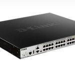 D-Link DGS-3630, 28-Port Stackable Managed Switch with 20 BASE-T PoE, 4 Combo BASE-T PoE/SFP and 4 (10G) SFP+ Ports (DGS-3630-28PC)