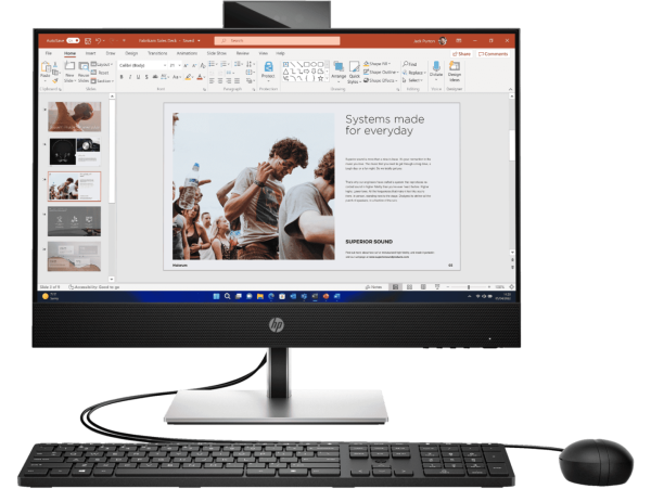 HP ProOne G9 23.8" i5 8G 256G (9G9S3PT) - Image 4