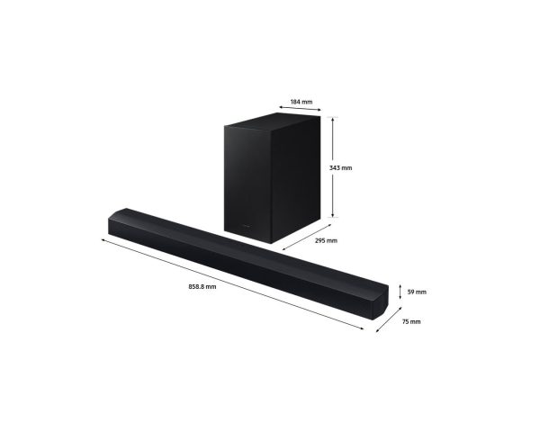 Samsung C450 2.1Ch Soundbar (HW-C450/XY) - Image 2